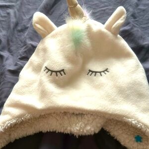 Gap unicorn thick fleece lined hat. Size xl-l